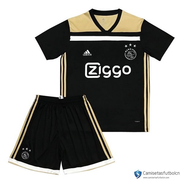 Camiseta Ajax Segunda equipo Niños 2018-19 Negro